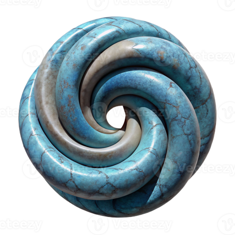 stunning traditional Twisted Dimensions Cutout with Spiral Design professional png