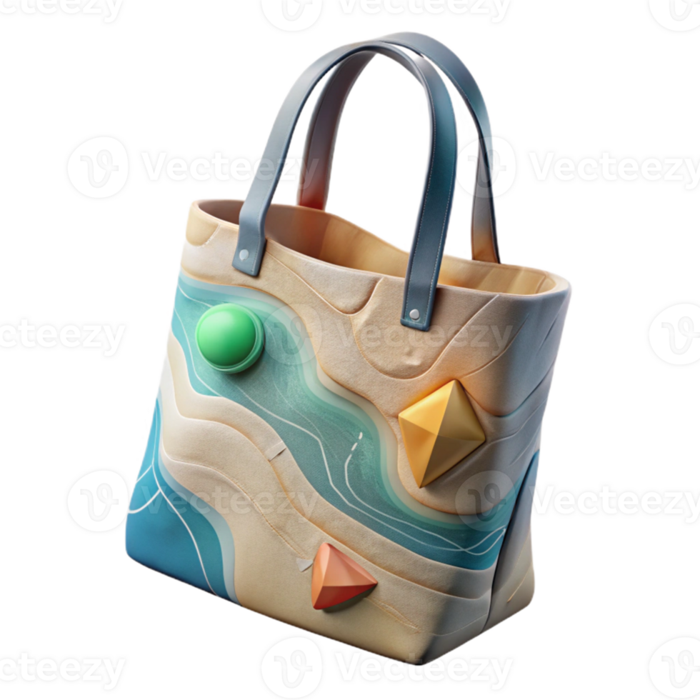 impressive rustic Upcycled Tshirt Tote Bag Screen Print Design Transparent exclusive png