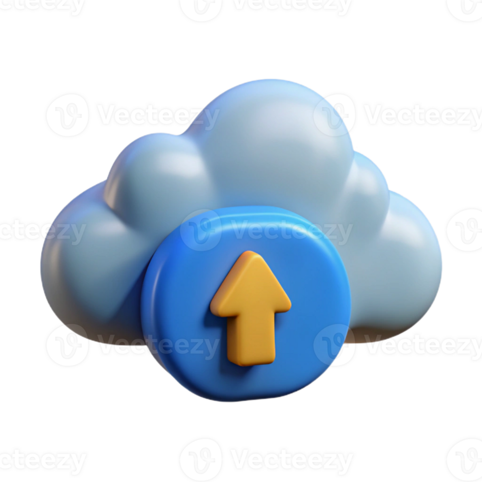 stunning creative Uploading Soul to Cloud Storage Cutout professional png