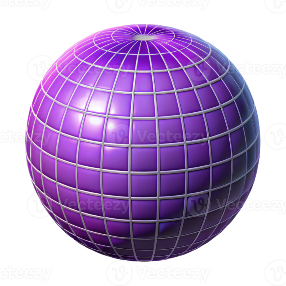 extraordinary abstract Vaporwave Grid Pattern Purple Transparent Background detailed png