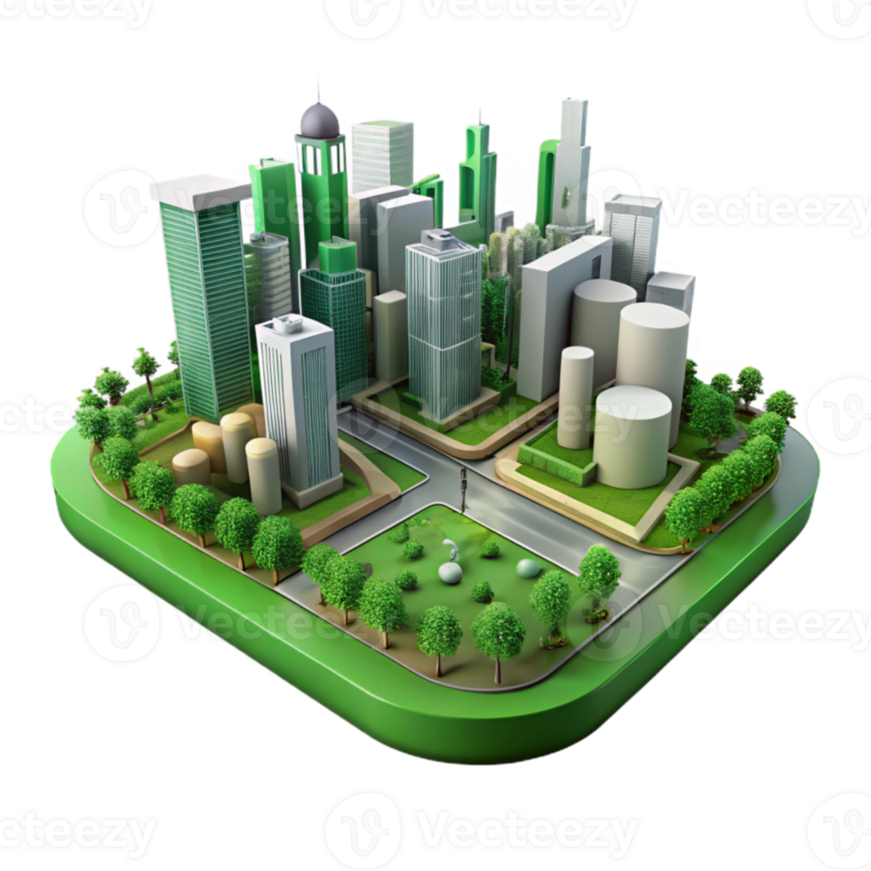 serene rustic Vertical City Park with Green Space Transparent genuine png