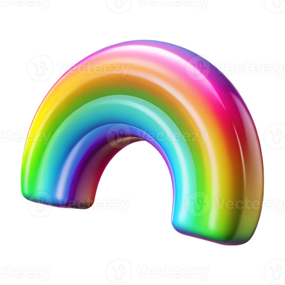 wonderful traditional Vibrant Holographic Spectrum Cutout Isolated Element authentic png