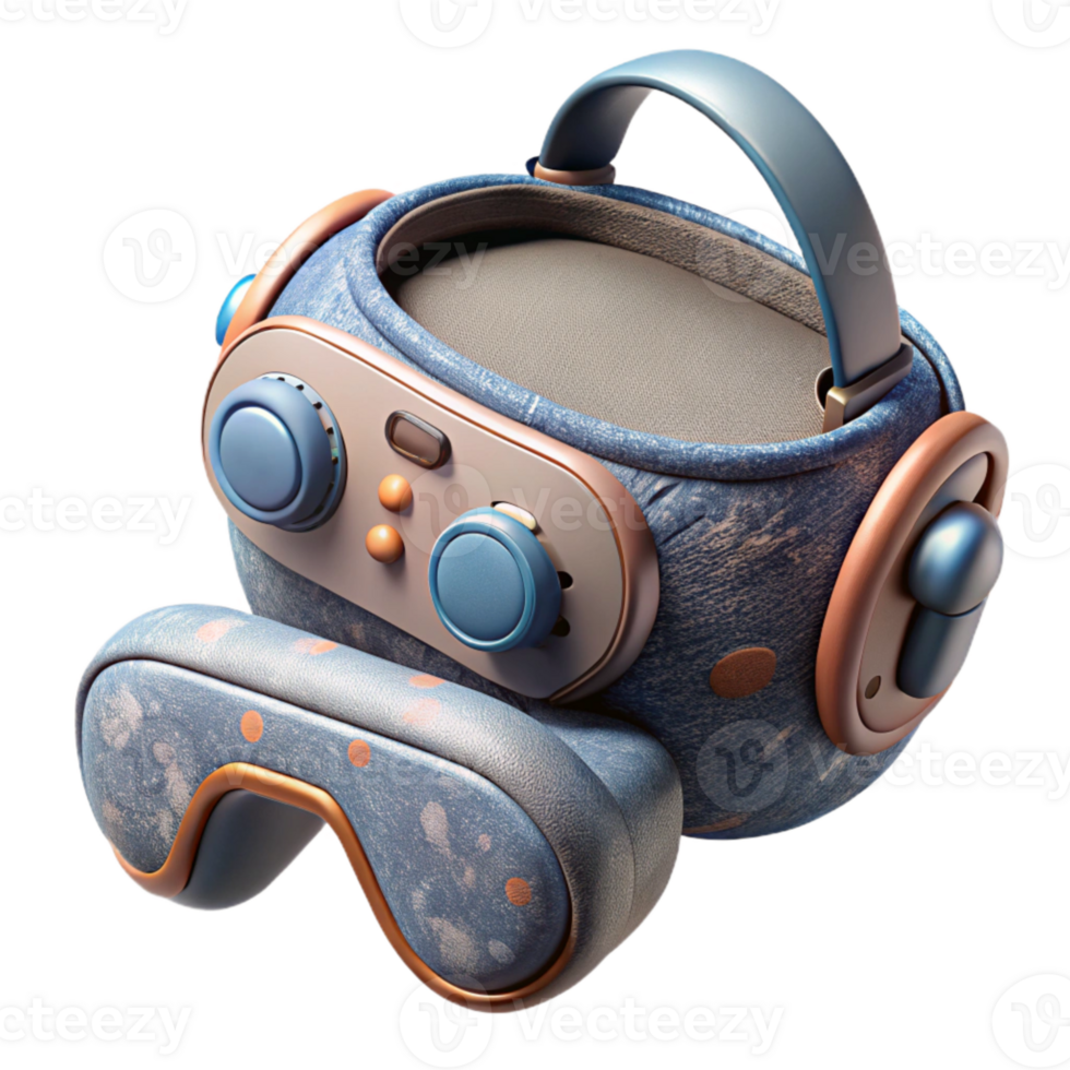 dramatic contemporary Virtual Reality Headset Controller Transparent Background with Button Details genuine png