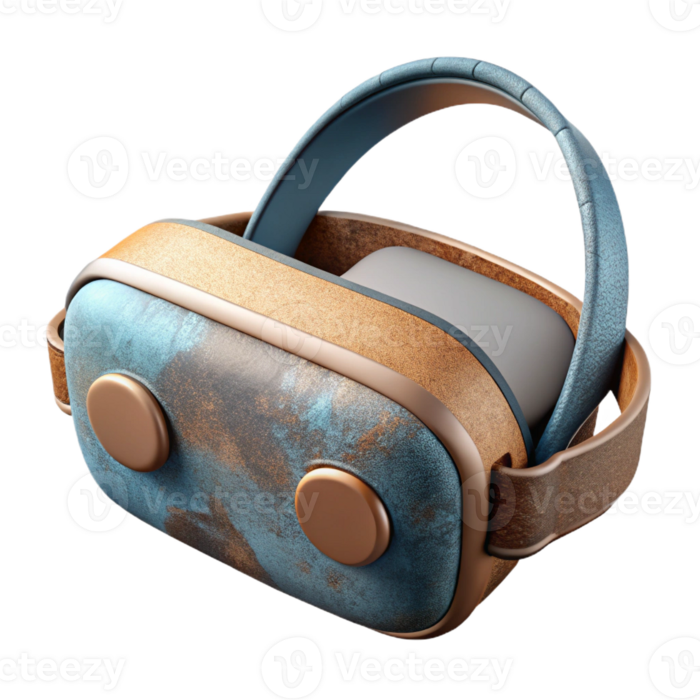 dramatic rustic Virtual Reality Headset Immersive Environment Cutout Transparent Background png