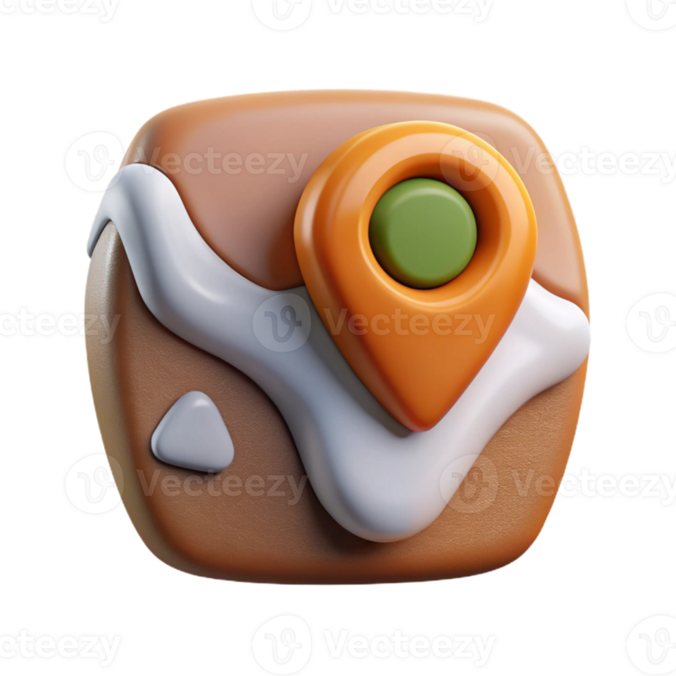 wonderful modern Virtual Terrain Painting Tools Icon Transparent Background detailed png