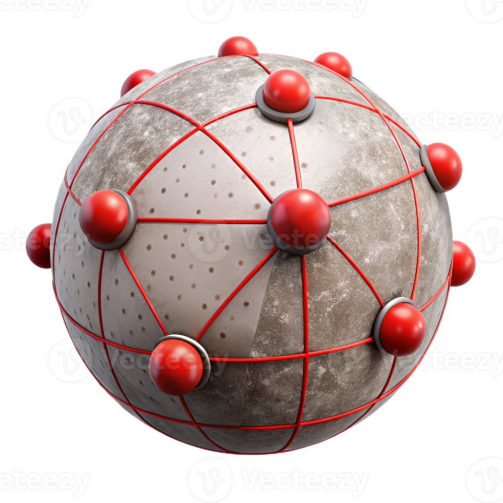 extraordinary traditional Virtual World Generation Algorithm Visualization with Red Lines Isolated exclusive png