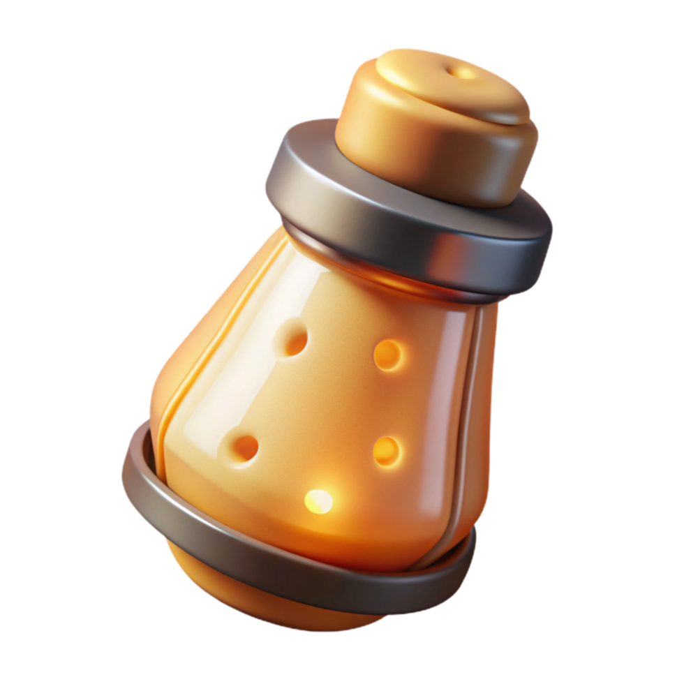 magnificent classic Warm Light on Salt Shaker Cutout authentic png