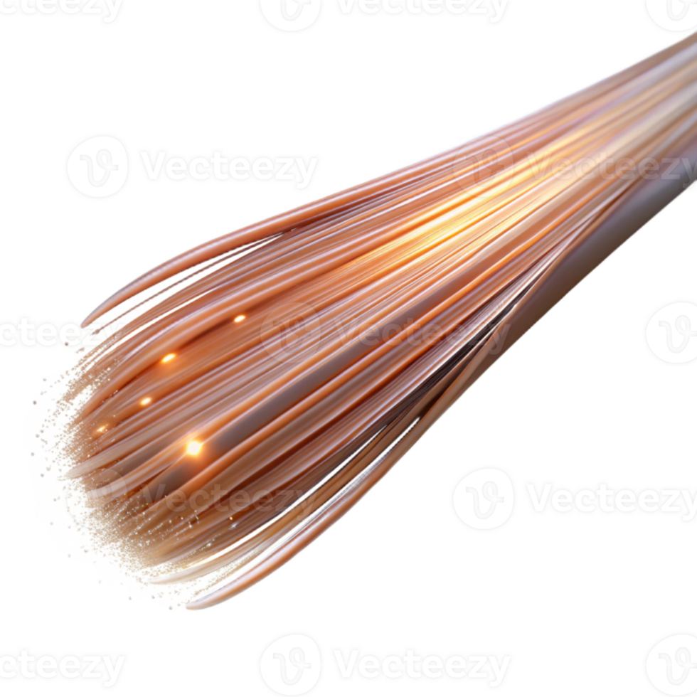 elegant creative Warp Speed Trails Light Streaks Isolated professional png