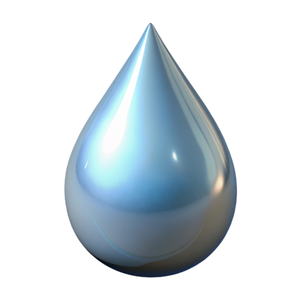 elegant traditional Water Drop Clear Isolated Cutout premium png