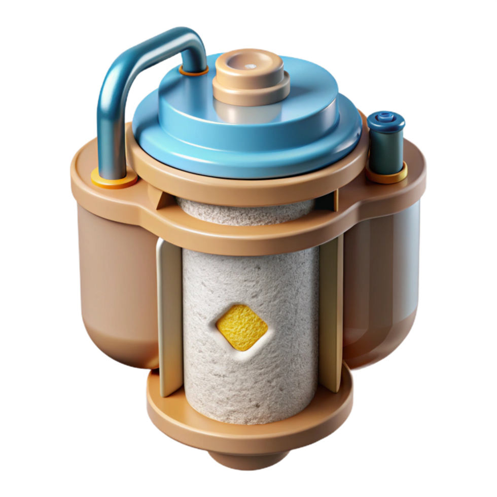 stunning classic Water Filtration Membrane Diagram Isolated Element png