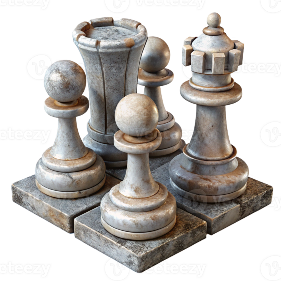 dramatic classic Weightless Chess Board Game Pieces Transparent authentic png