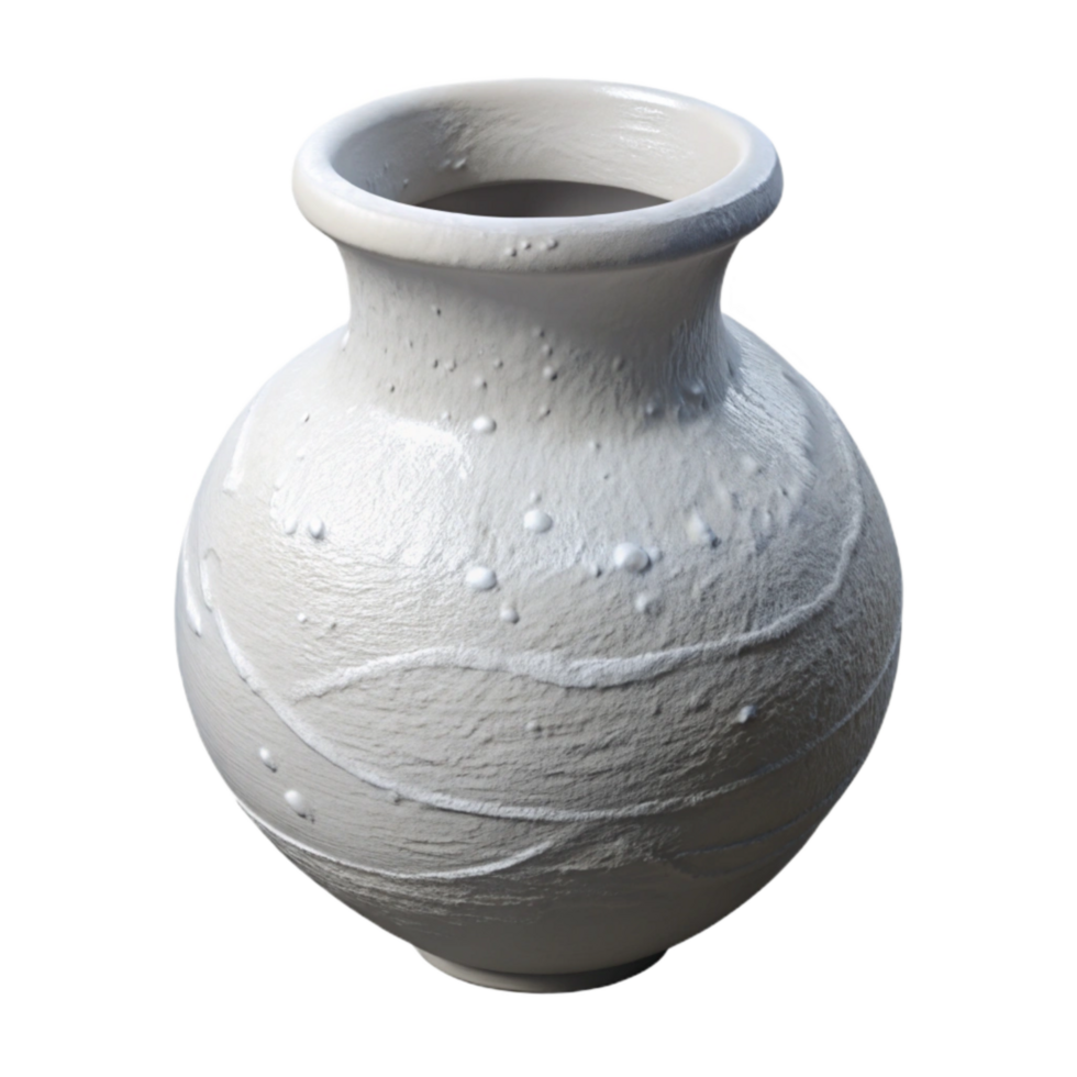 extraordinary traditional White 3d Printed Vase Isolated Element original png