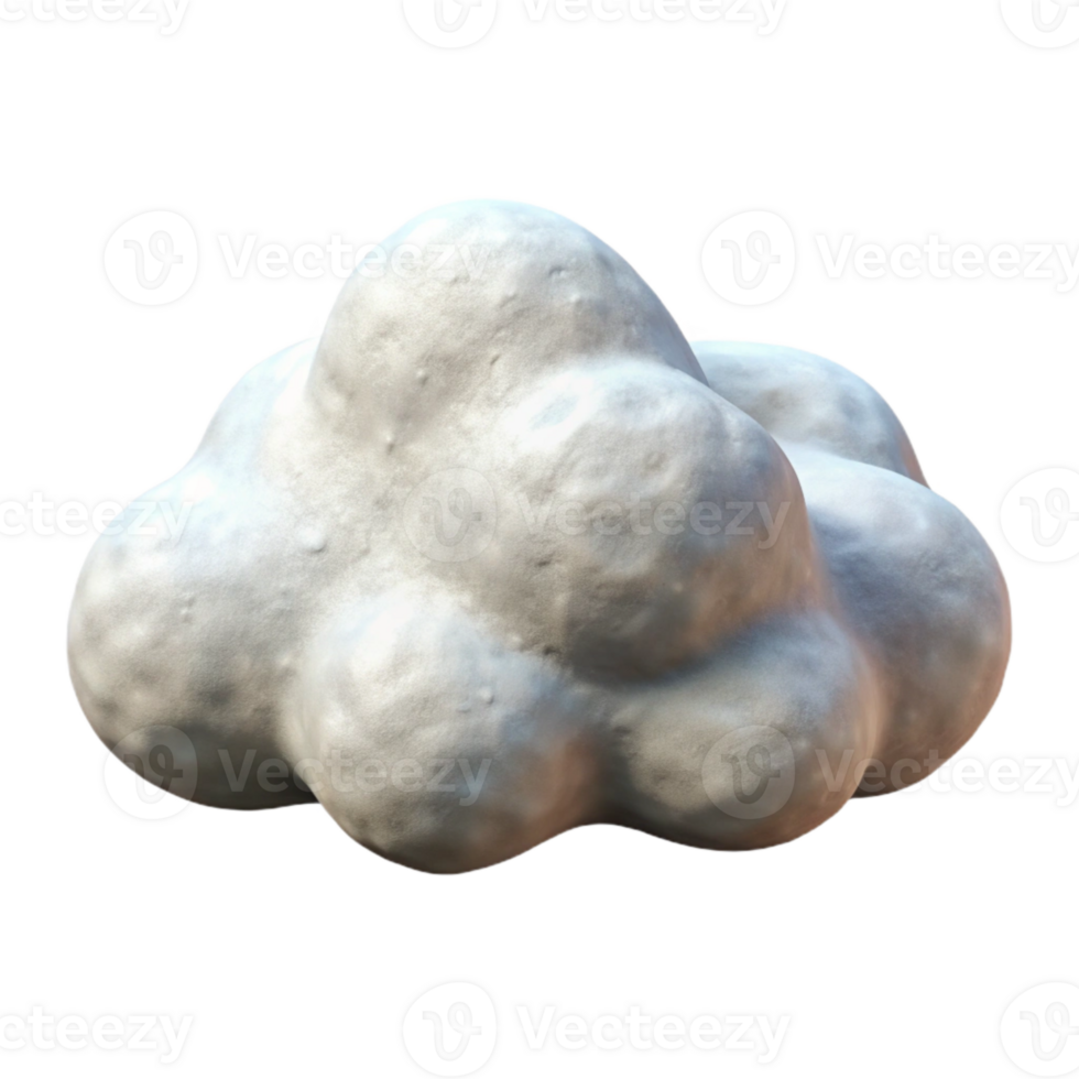 serene classic White Cloud Cutout with Soft Edges high quality png