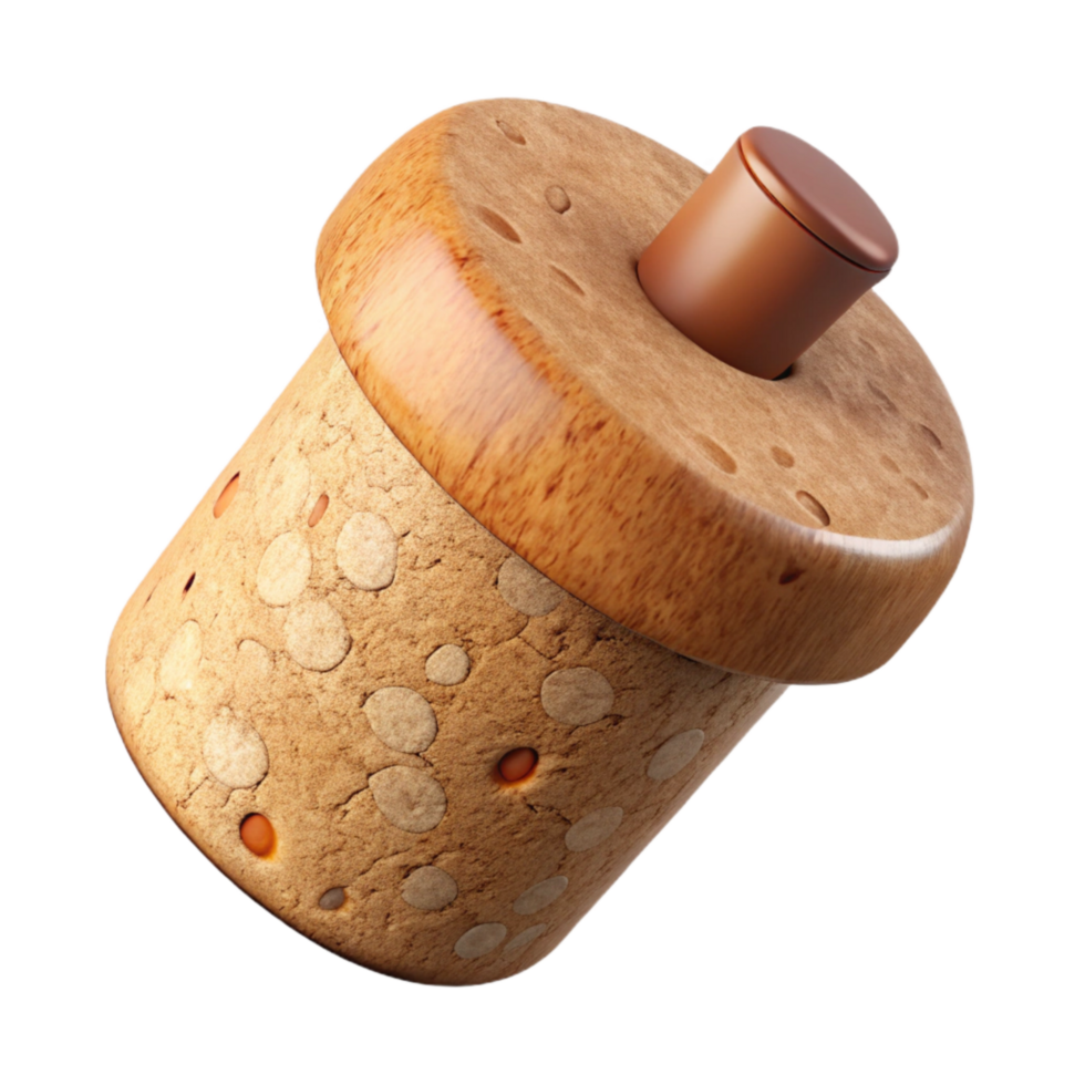 stunning artistic Wine Cork Hot Pad Kitchen Accessory Isolated exclusive png