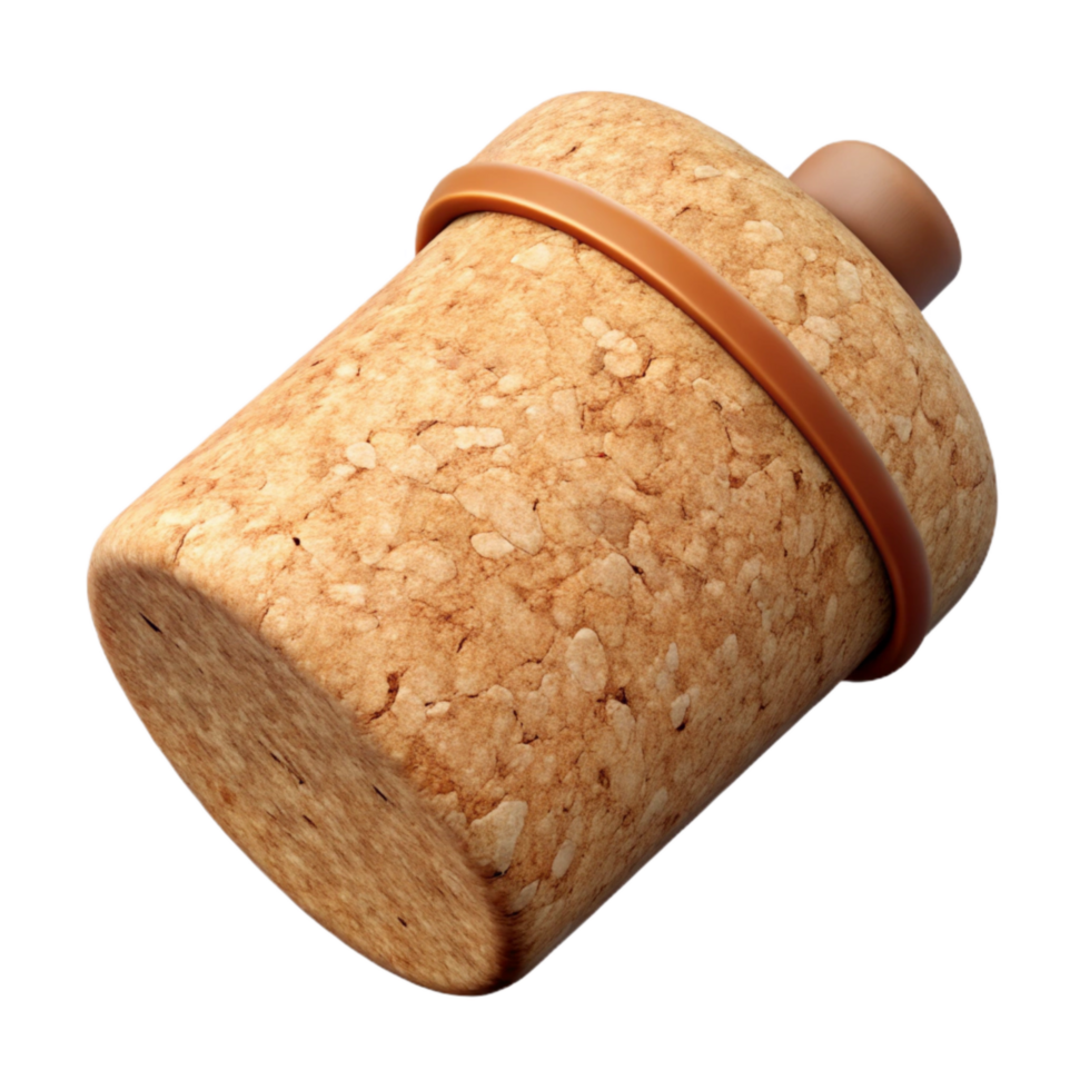 vibrant contemporary Wine Cork Hot Pad Kitchen Accessory Isolated exclusive png