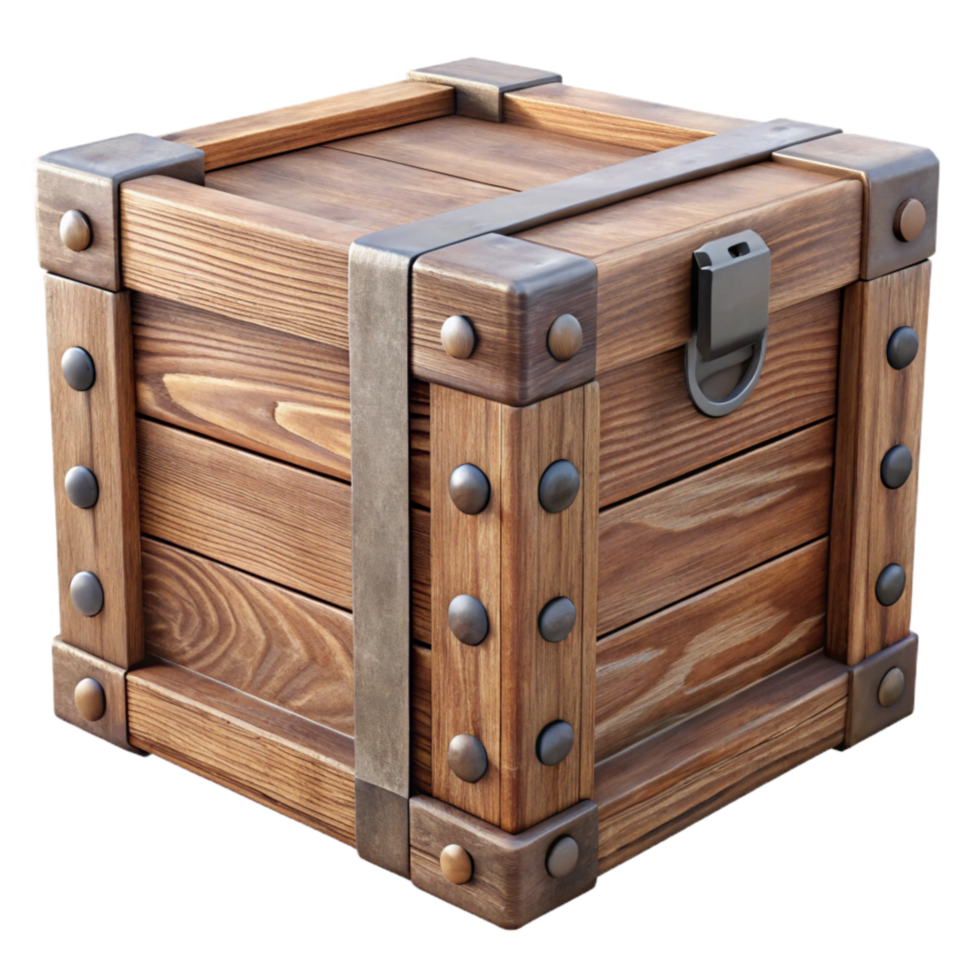 magnificent creative Wooden Storage Box Side View Cutout authentic png
