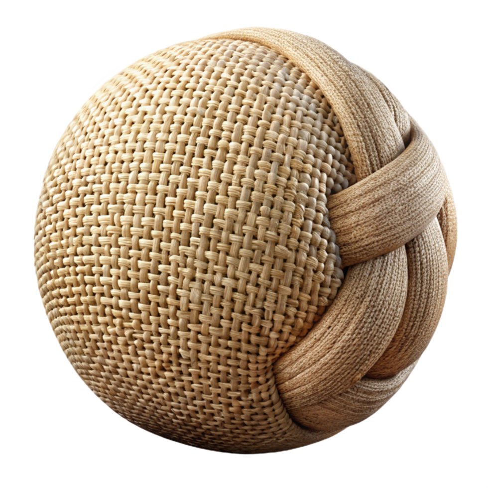 stunning modern Woven Cotton Canvas Macro Shot Transparent Background professional png