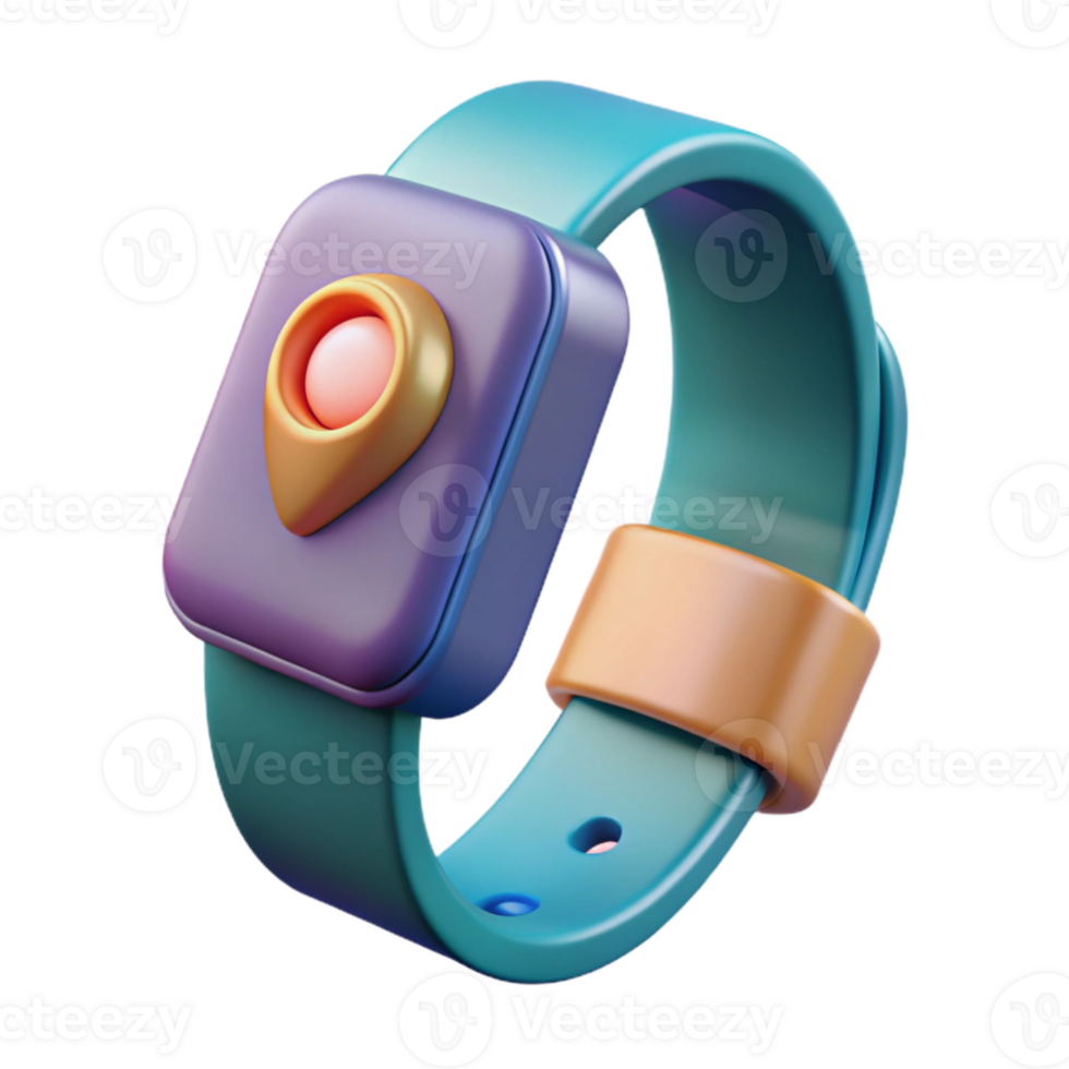 dramatic contemporary Wristband Step Counter Display Cutout Transparent Background original png