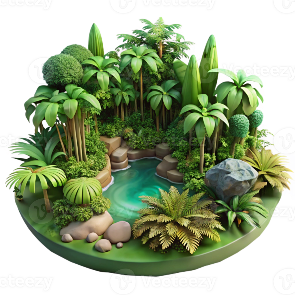 extraordinary traditional Parallel Universe Jungle Dense Vegetation Transparent exclusive png