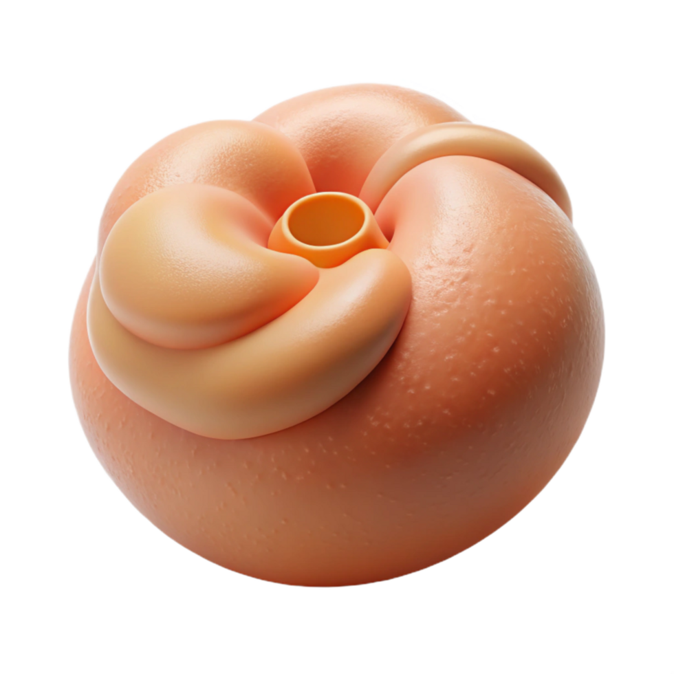 stunning modern Peach Artificial Flagellum Isolated Element authentic png