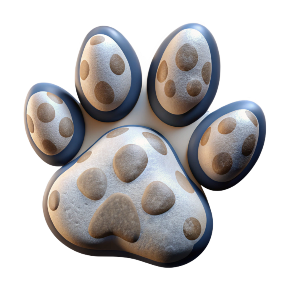 wonderful traditional Paw Print Animal Track Isolated Cutout high quality png