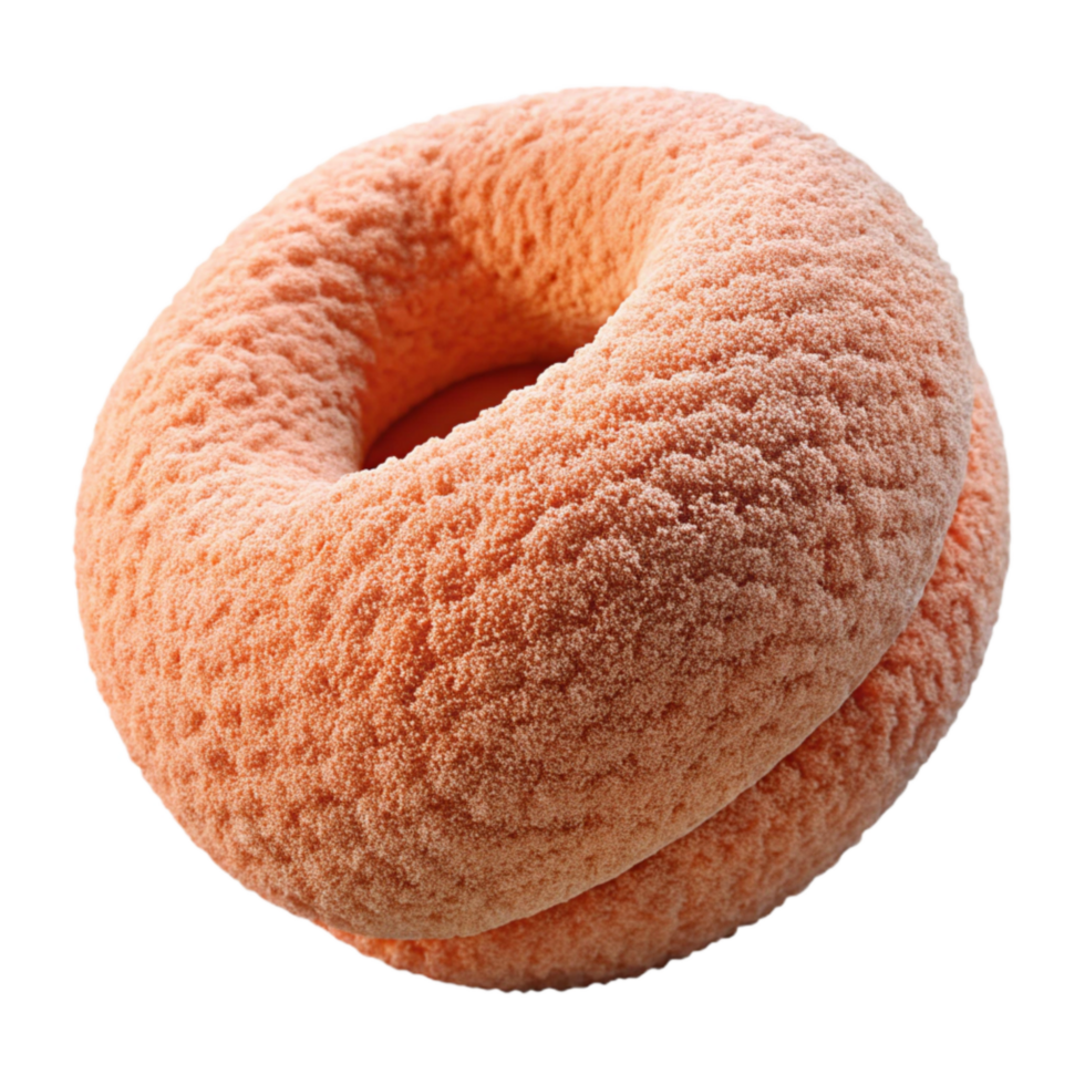 beautiful classic Peach Terry Cloth Looped Texture Cutout authentic png