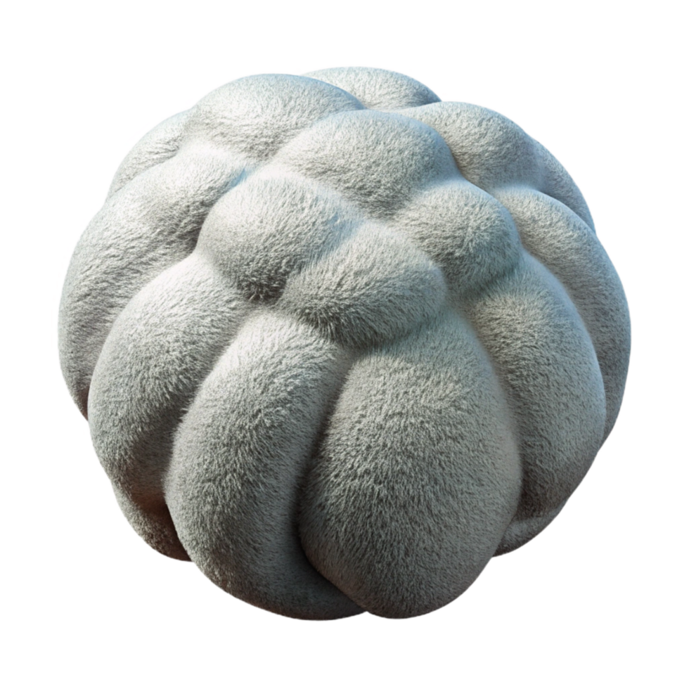 beautiful contemporary Pearl Gray Fleece Plush Texture Isolated premium png