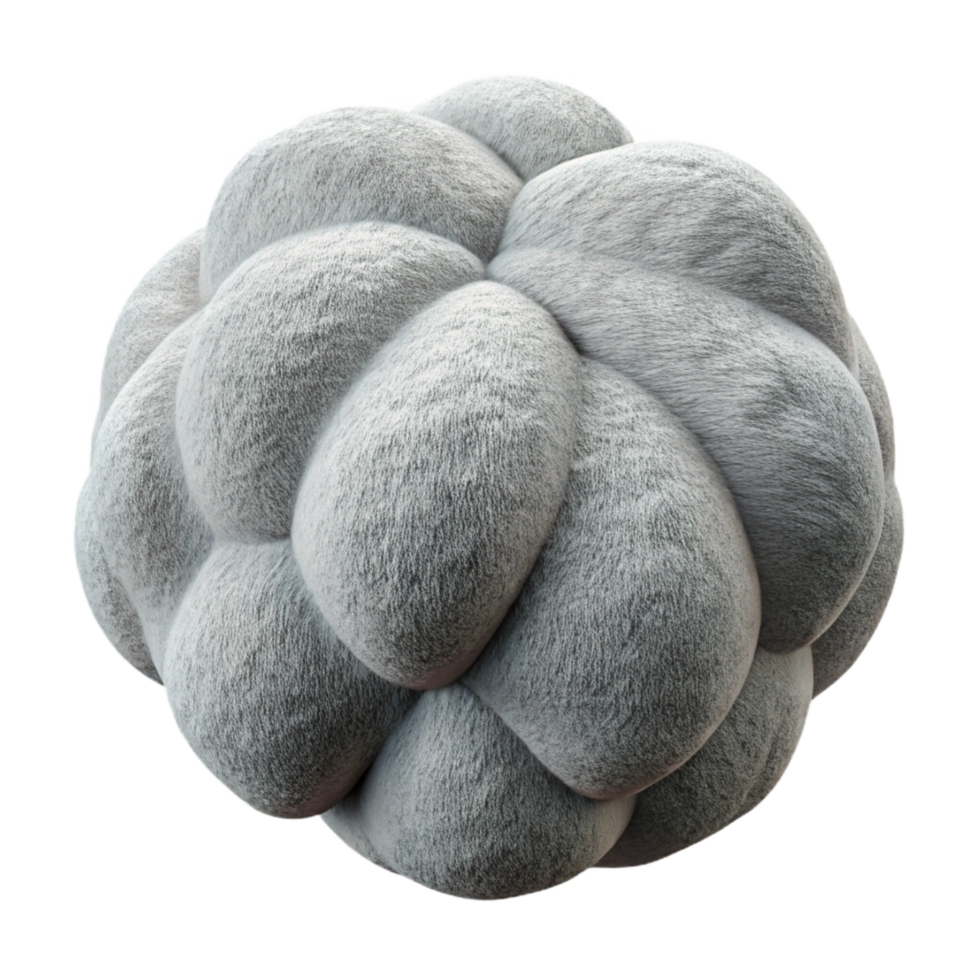 elegant traditional Pearl Gray Fleece Plush Texture Isolated png