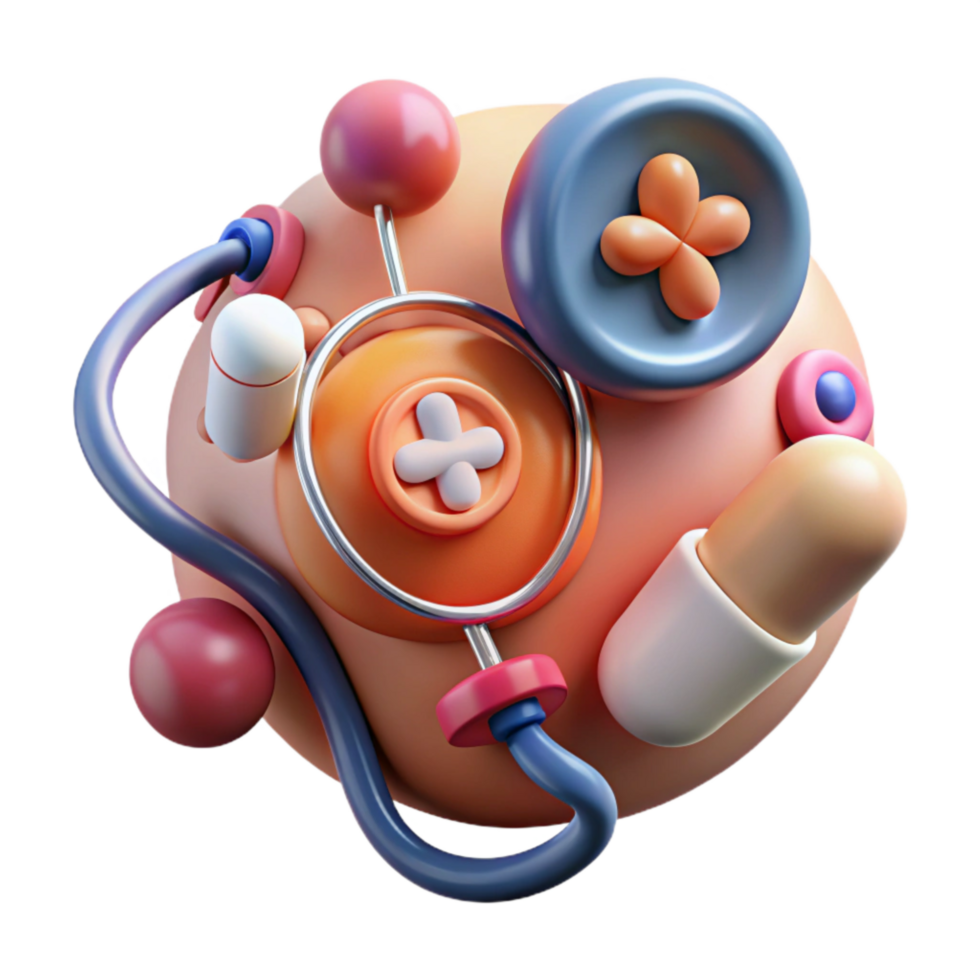 beautiful creative Personalized Medicine Concept Illustration Isolated detailed png