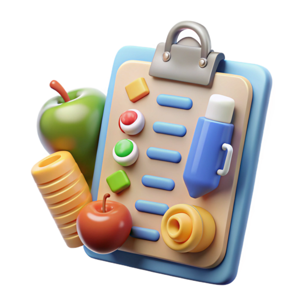 stunning creative Personalized Nutrition Plan Illustration Isolated high quality png