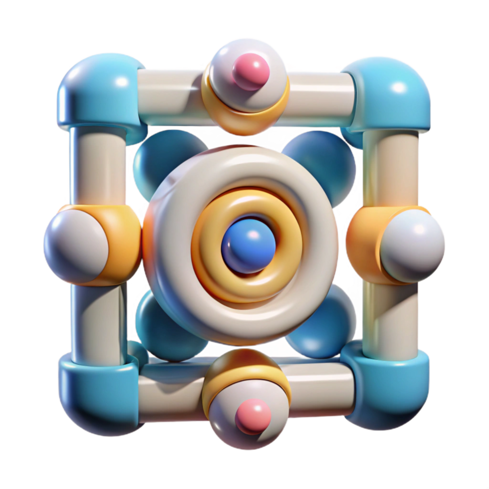 extraordinary modern Quantum Annealing Process Animation Frames Isolated Element high resolution png