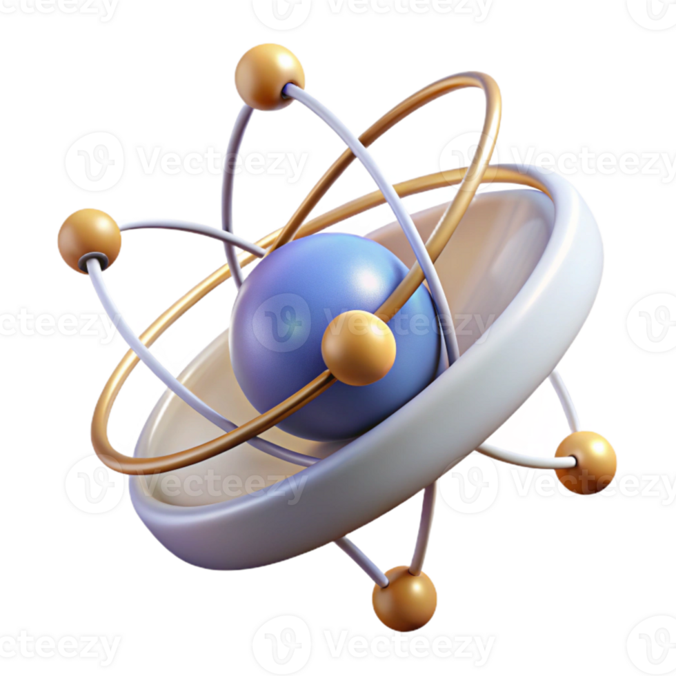 impressive artistic Quantum Communication Technology Concept Illustration Transparent Background premium png