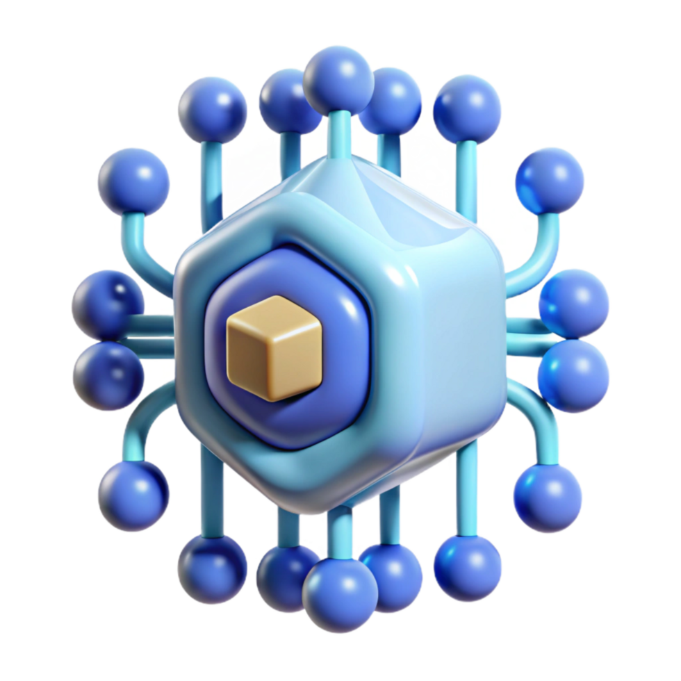 dramatic abstract Quantum Computing Data Stream with Binary Code professional png