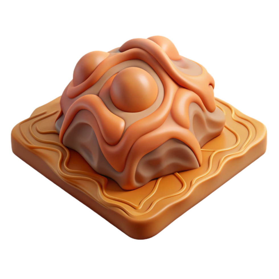 stunning modern Realistic Terrain Stamps for Digital Art Isolated high resolution png