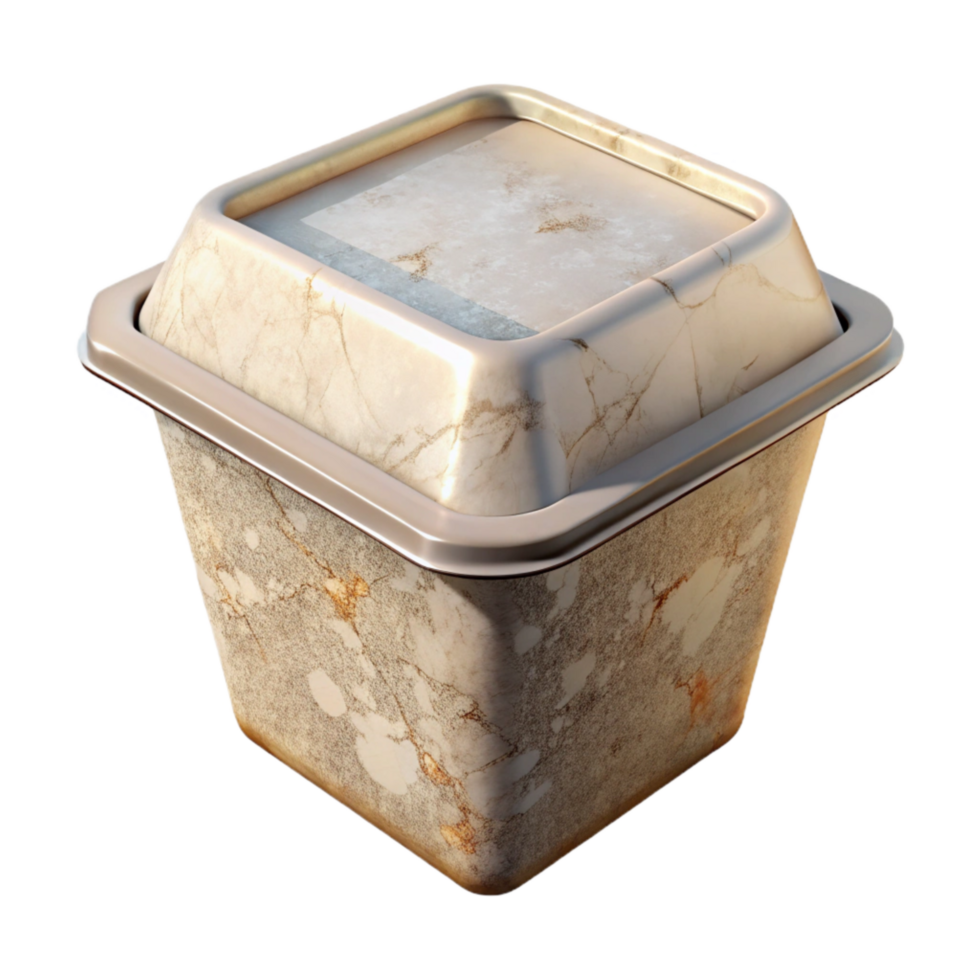 vibrant vintage Recyclable Takeout Container with Clear Lid Transparent Background authentic png