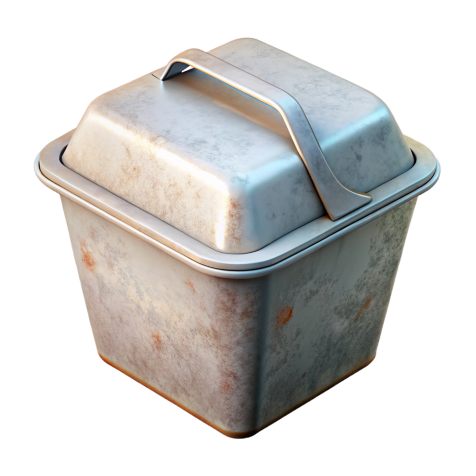 dramatic artistic Recyclable Takeout Container with Clear Lid Transparent Background professional png