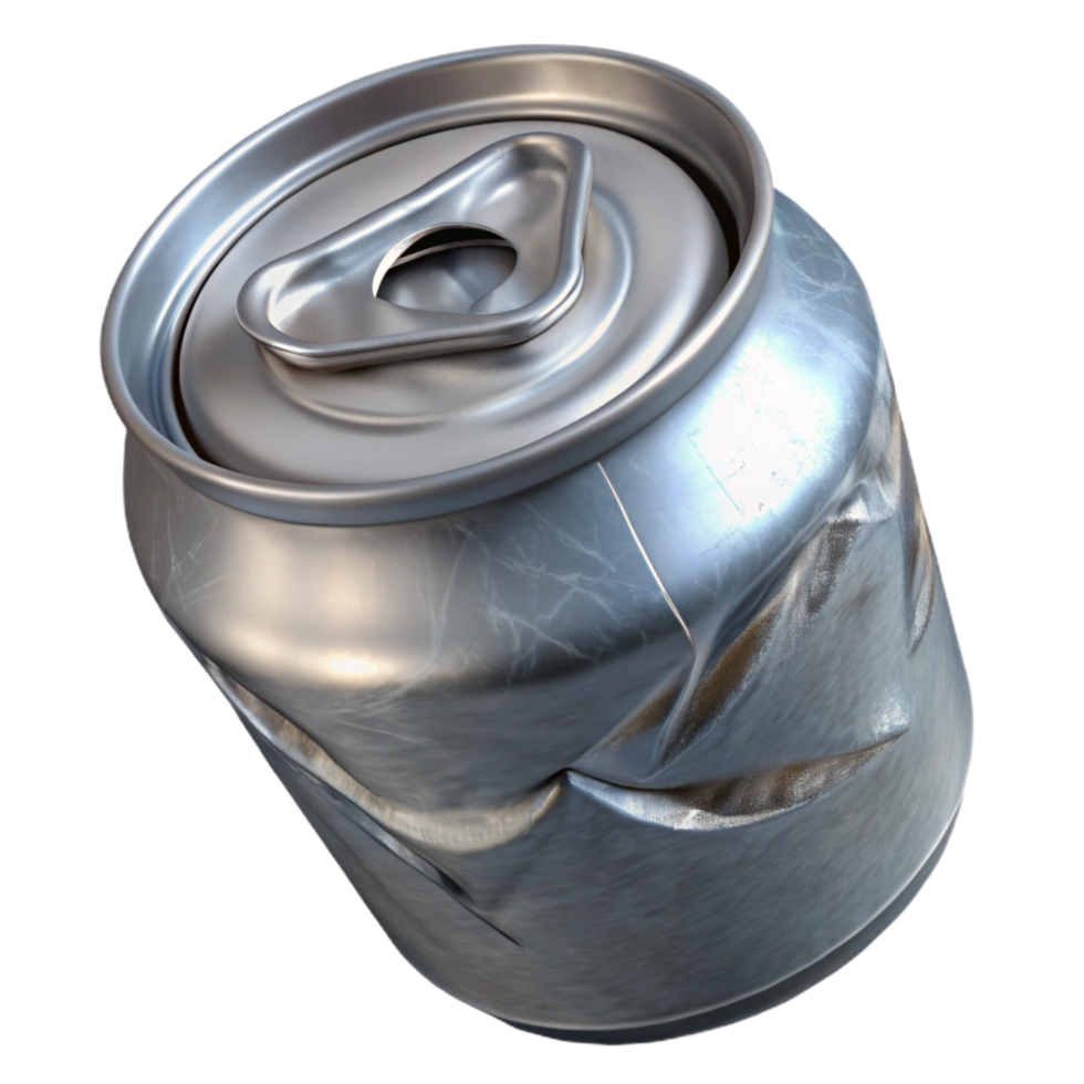 wonderful rustic Recycled Aluminum Can Crushed Texture Cutout exclusive png