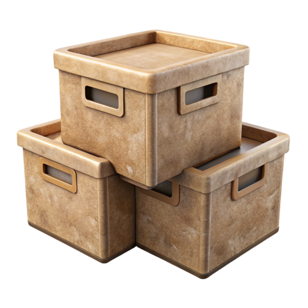 impressive traditional Recycled Cardboard Box Storage Organizer Transparent png
