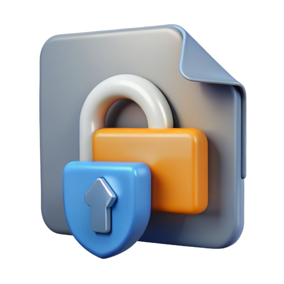 magnificent modern Secure File Transfer Icon with Gray Arrow Isolated exclusive png