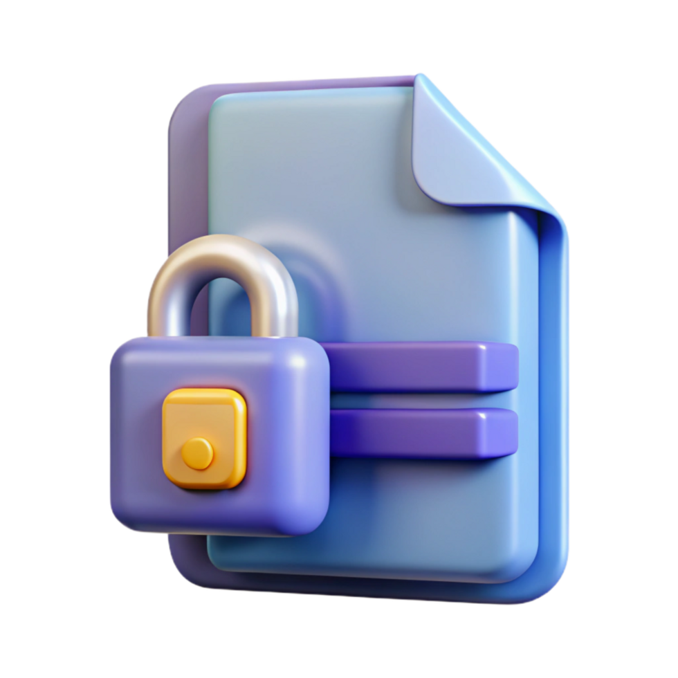 dramatic minimalist Secure Quantum File Transfer Icon Transparent Background detailed png
