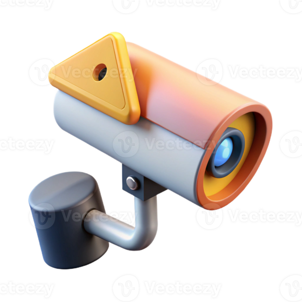 beautiful classic Security Camera Motion Detection Enabled Transparent Background original png
