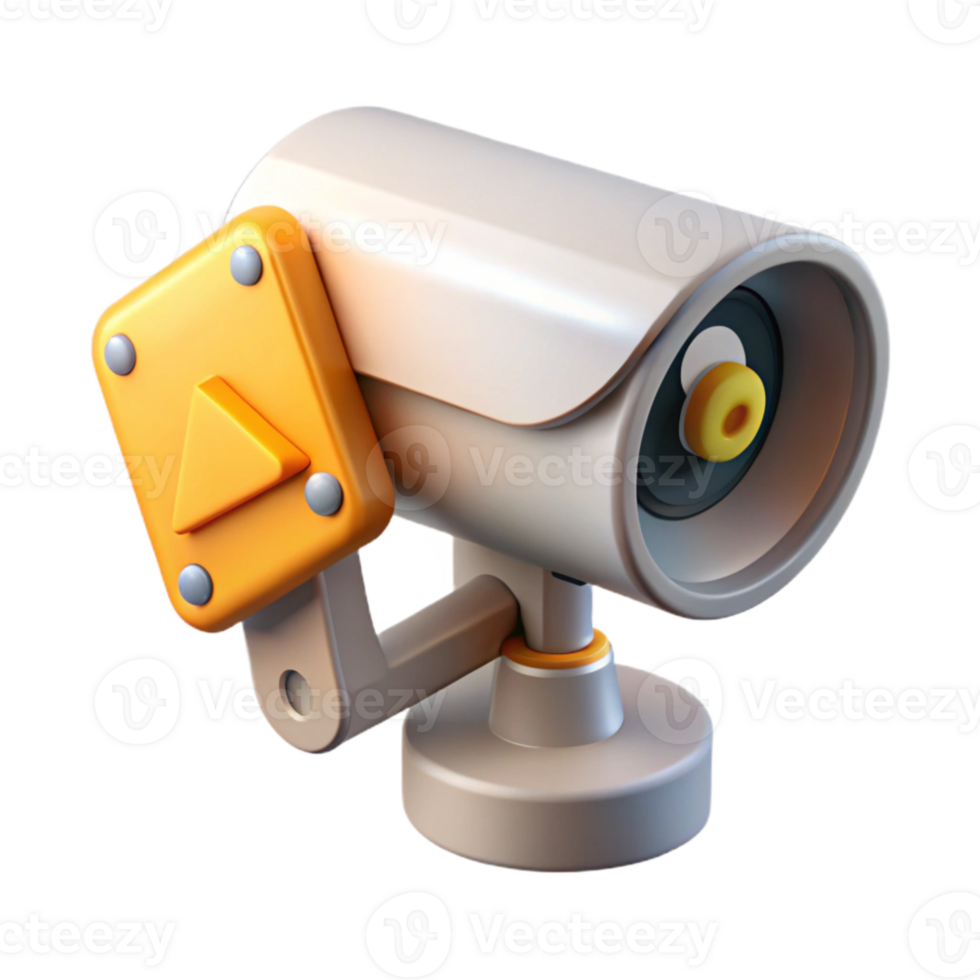 elegant contemporary Security Camera Motion Detection Enabled Transparent Background exclusive png