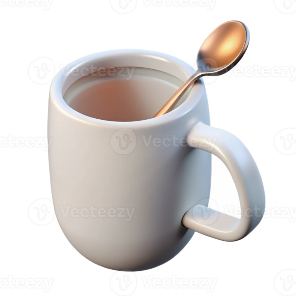 beautiful contemporary Simple White Plate with Fork Transparent Background original png
