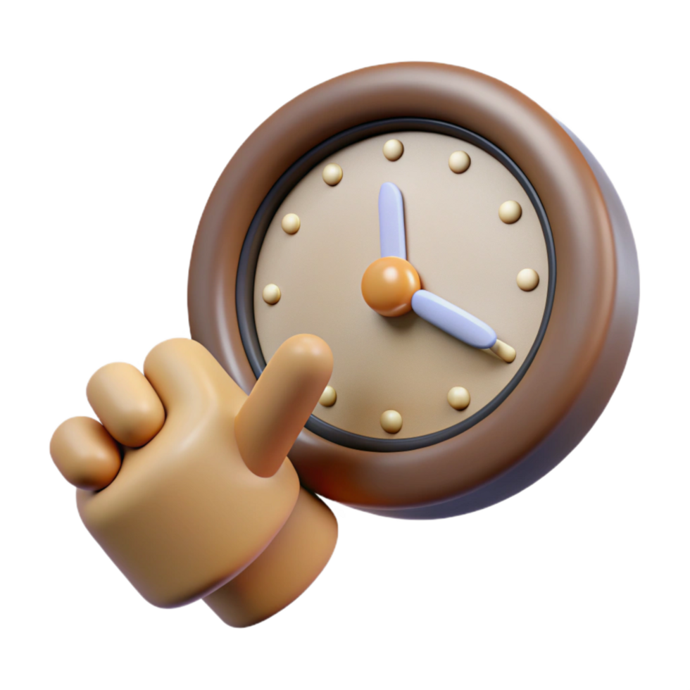 wonderful vintage Single Clock Hand Pointing Downward Cutout high quality png
