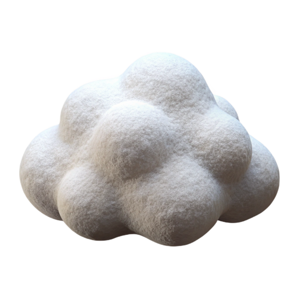 impressive creative Single Cloud White Fluffy Cutout Element exclusive png