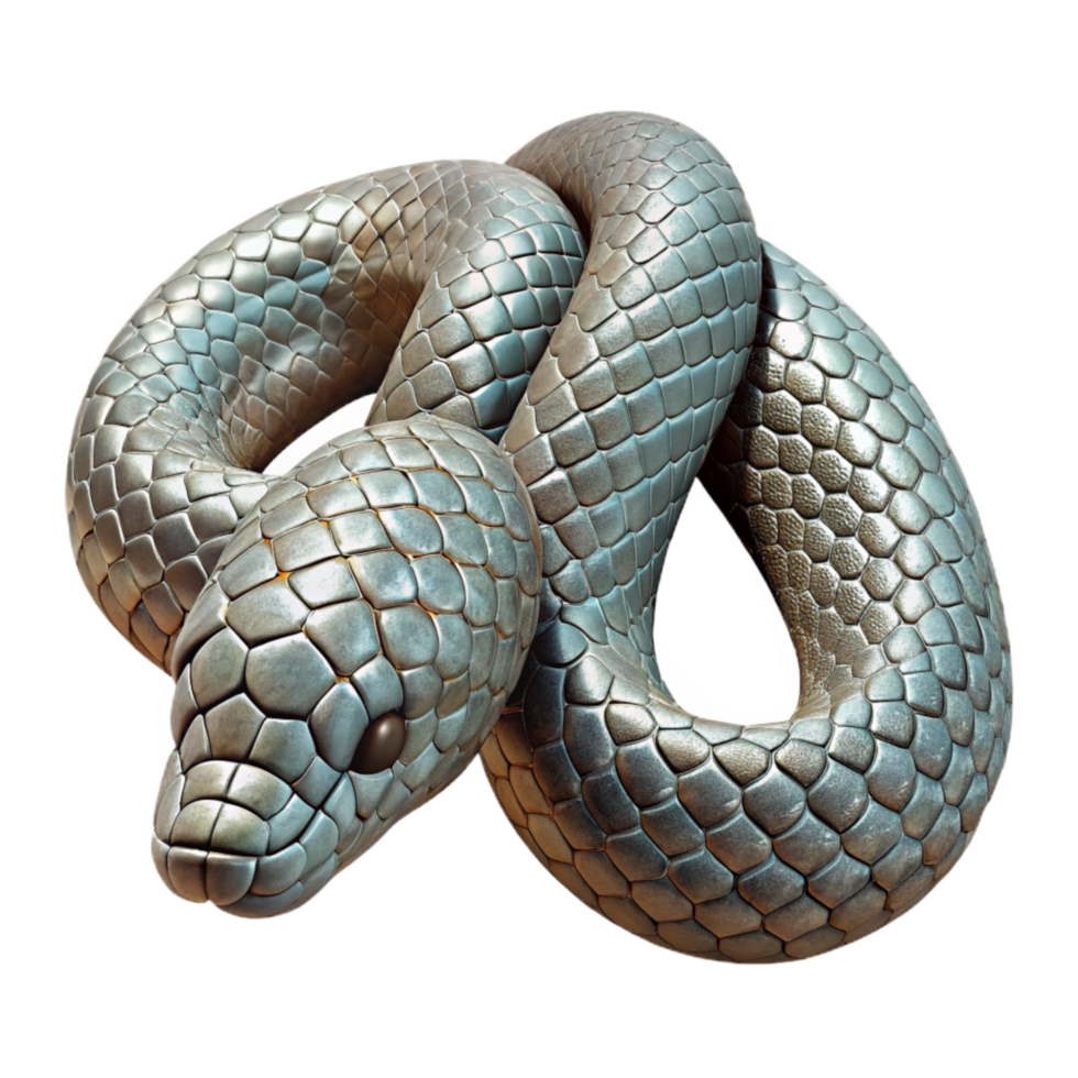 magnificent artistic Snake Skin Texture Cutout Element original png