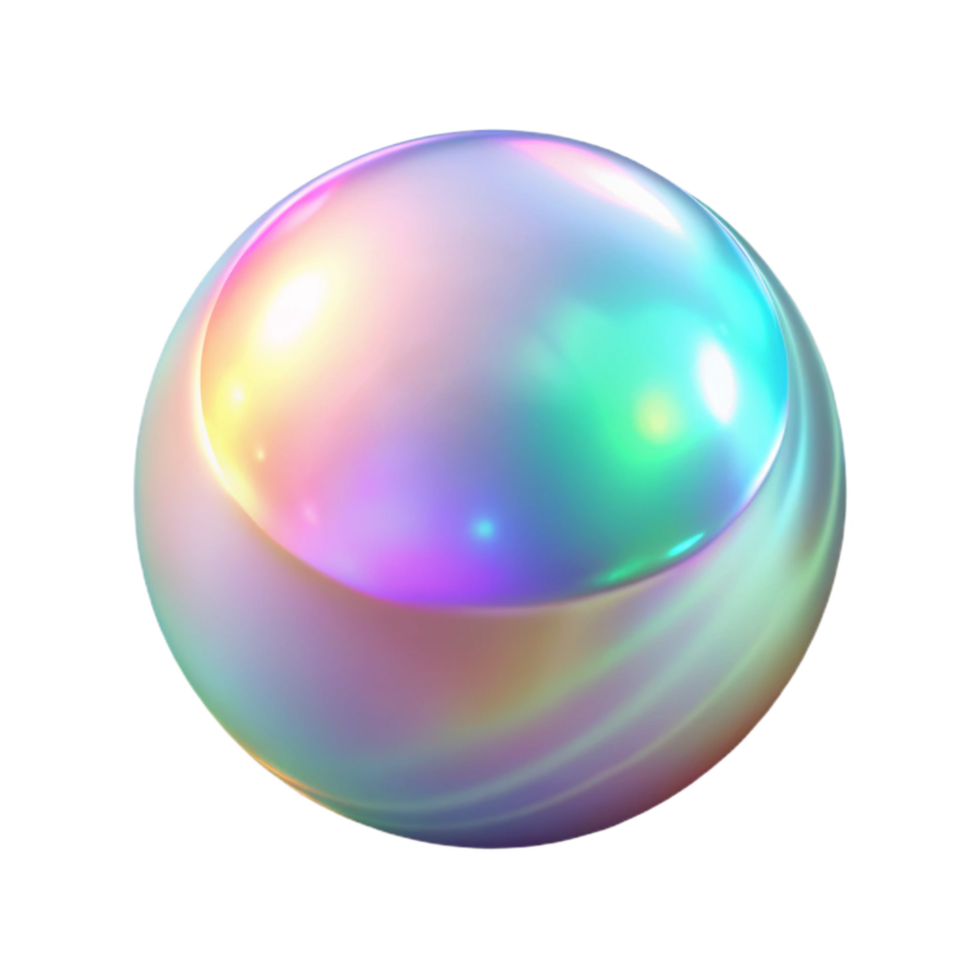 impressive artistic Soft Holographic Glow Overlay Transparent Background original png
