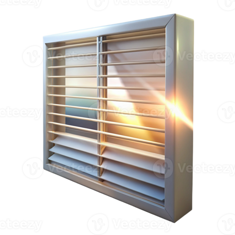 magnificent contemporary Sunlight Through Window Blinds Isolated genuine png