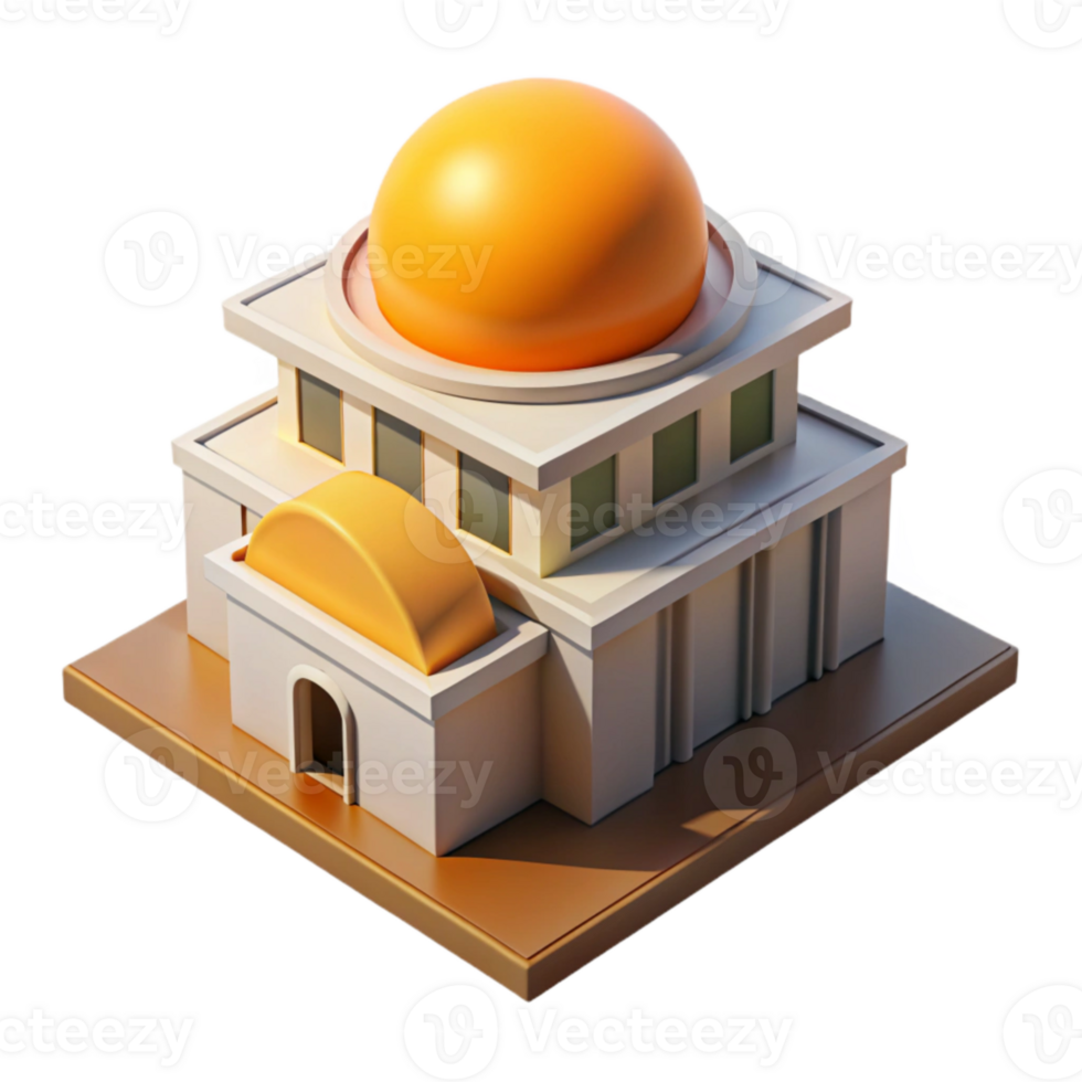 elegant abstract Sun Sensitive Architecture Isolated Top Angle premium png