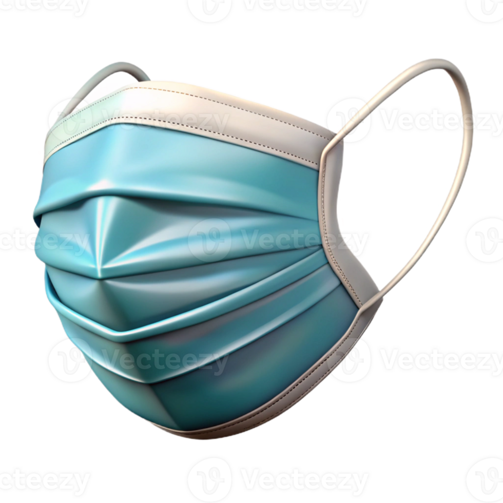 magnificent classic Surgical Mask Front View Transparent Background professional png